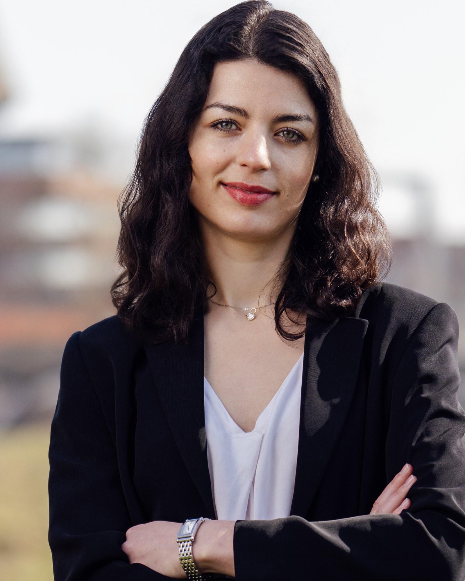 Porträt von Anna Frohn, Bürgermeister-Kandidatin für Vechta